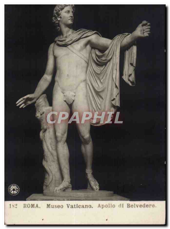 Italie - Italia - Italy - Roma - Rome - Museo Vaticano - Apollo di Belvedere - CPA 
