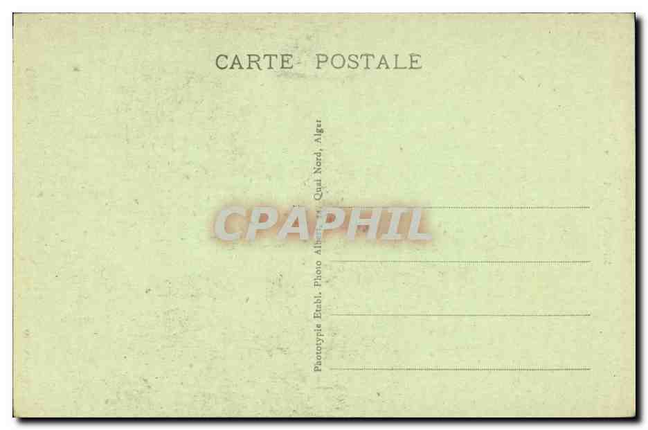 Afrique - Africa - Algerie - Algeria - Misserghin - L'Eglise CPA  — Verso