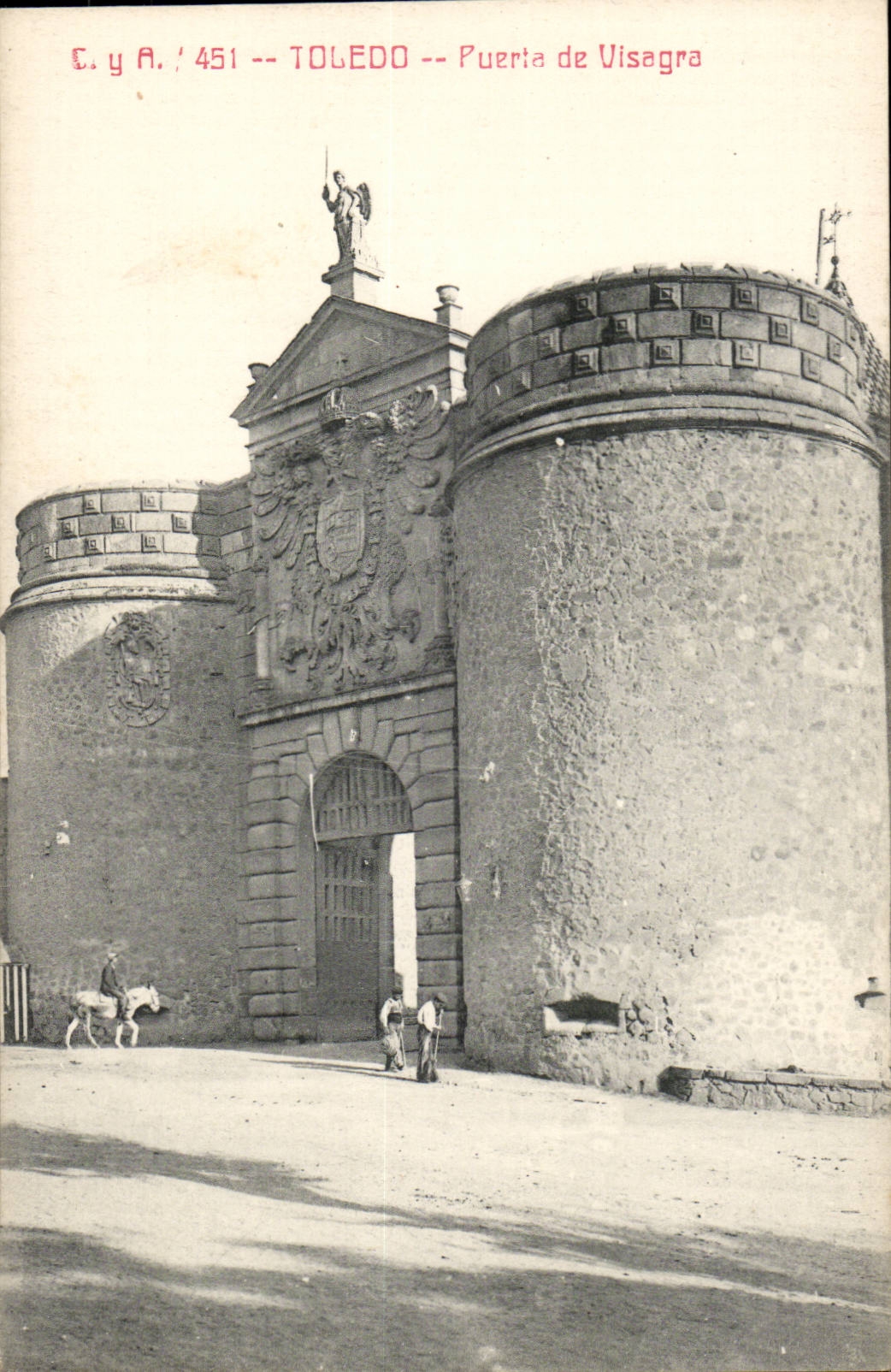 Espagne - Espana - Spain - Toledo - Puerta de Visagra - CPA 