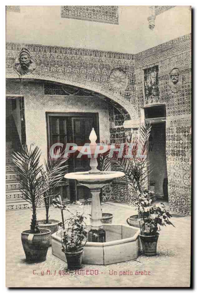 Espagne - Espana - Spain - Toledo - Un Patio Arabe - CPA 