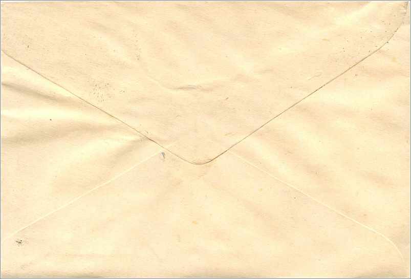 Jaipur — Umschlag an Herrn A.S. Mittal — 100 INDIAS Briefmarke — Rückseite