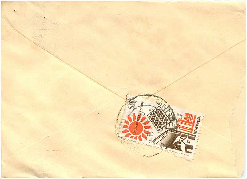 Indische Ansichtskarte — Pune (Maharashtra) — Verlag nicht sichtbar — Rückseite