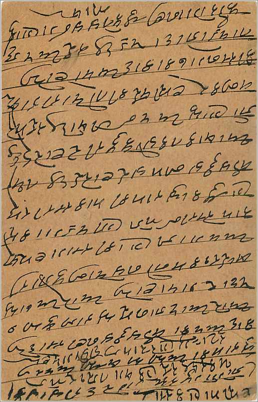 Entier Postal Postal Stationary Inde India Gwalior — Rückseite