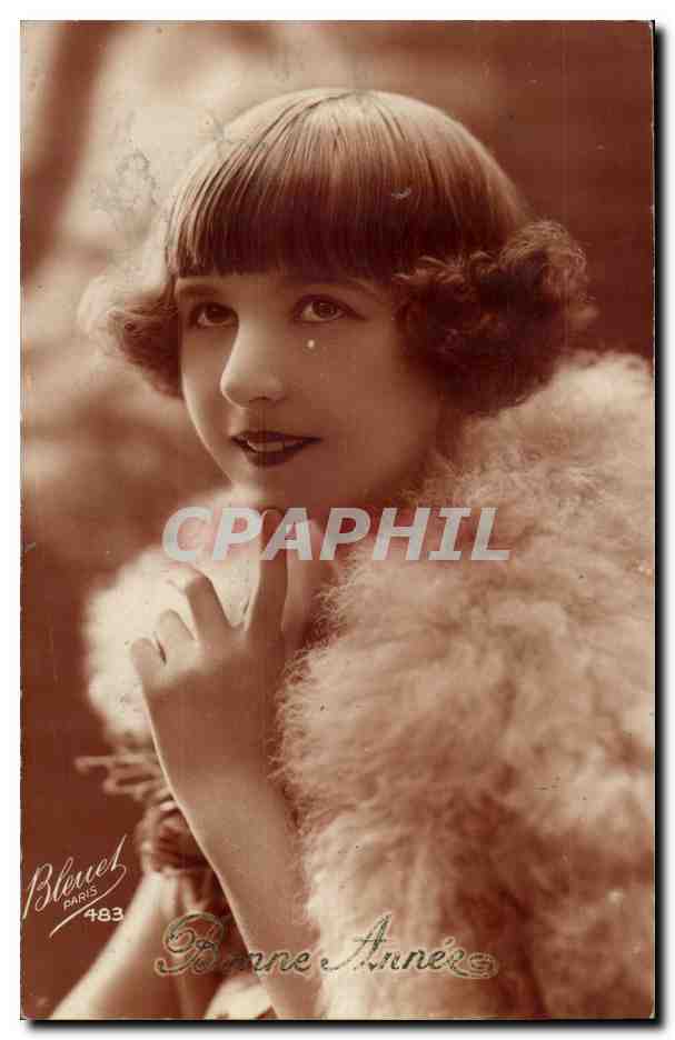 CPA Fantaisie Femme Bonne annee
