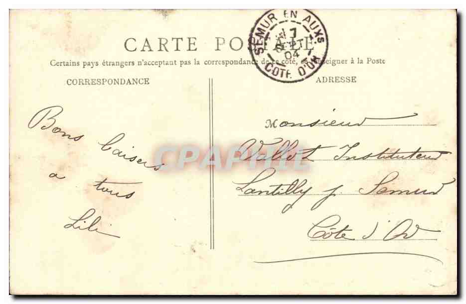 Baume les Messieurs - Cascades des Tufs par les Grandes Eaux - - CPA  — Rückseite