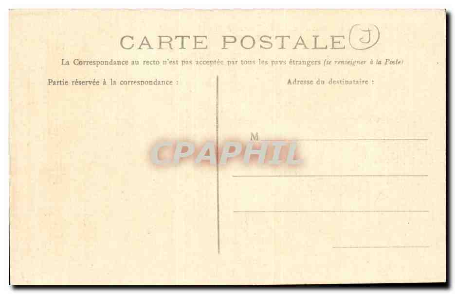 Lons le Saunier les Bains - Hotel de Ville - CPA  — Rückseite