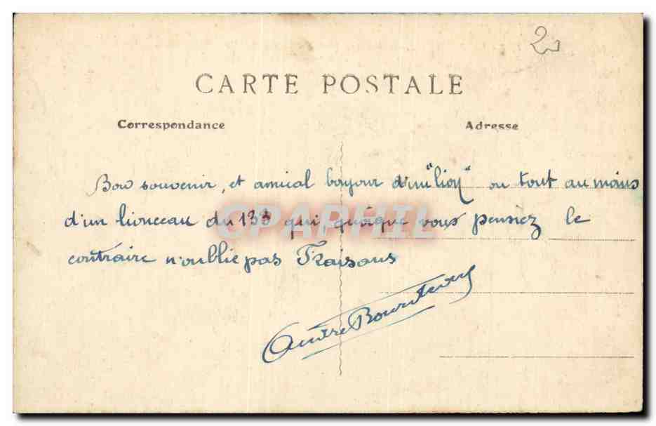Lons le Saunier - Vue Generale - CPA  — Rückseite