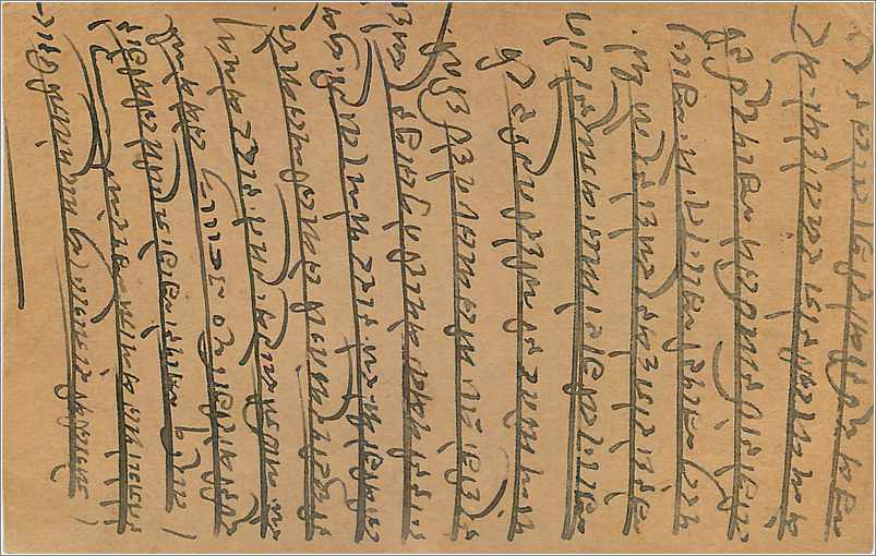 Entier Postal Postal Stationary Inde India Gwalior — Verso