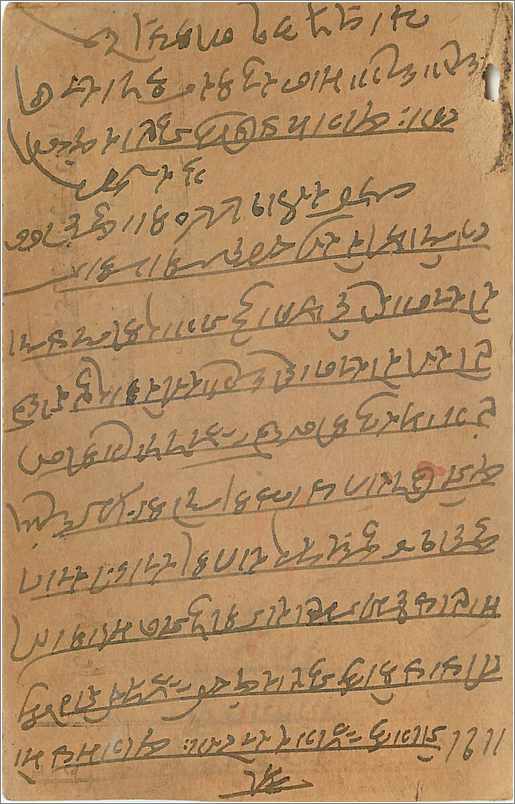 Entier Postal Postal Stationary Inde India Gwalior — Verso