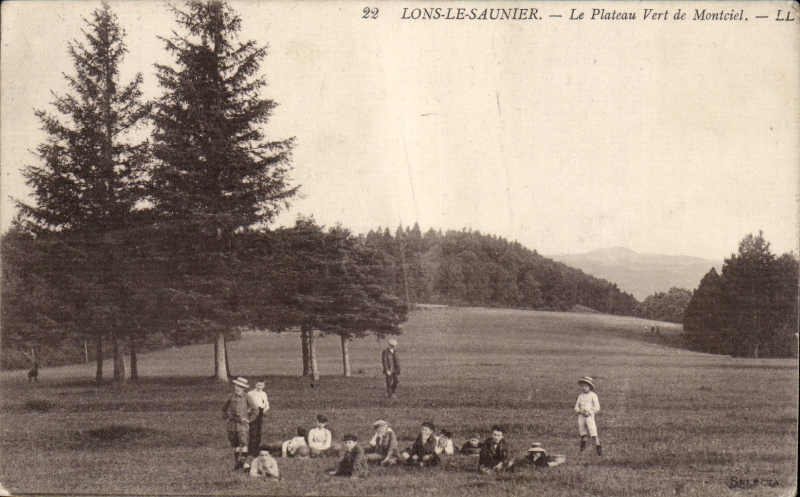 Lons le Saunier - Le Plateau Vert de Montciel - CPA 