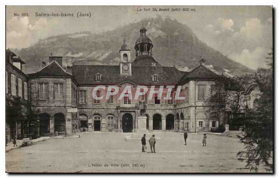 Salins les Bains - Le Fort St Andre - CPA 
