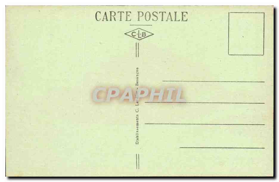 Mouchard - Route d'Arbois - Route de Salins - CPA  — Rückseite