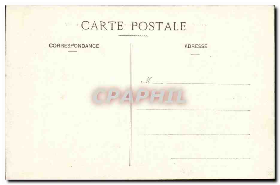 Poligny - Interieur de l'Eglise - Grande Nef - CPA  — Rückseite