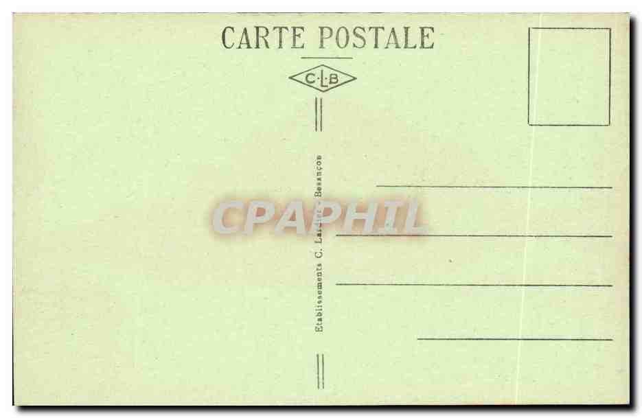 Mouchard - Route d'Arbois et Route de Salins - CPA  — Rückseite