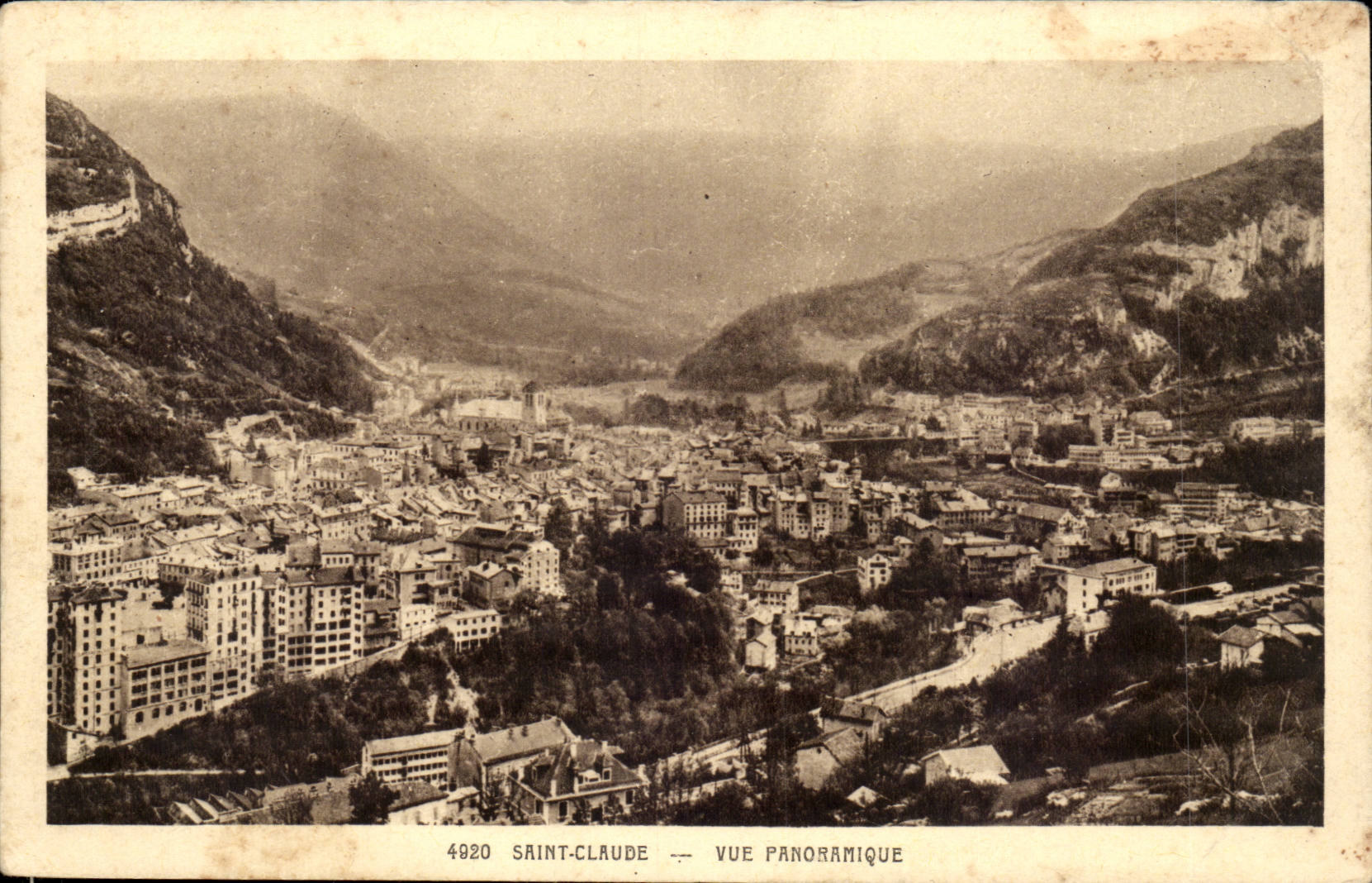 Saint-Claude — Vue panoramique — Braun & Cie, Dornach