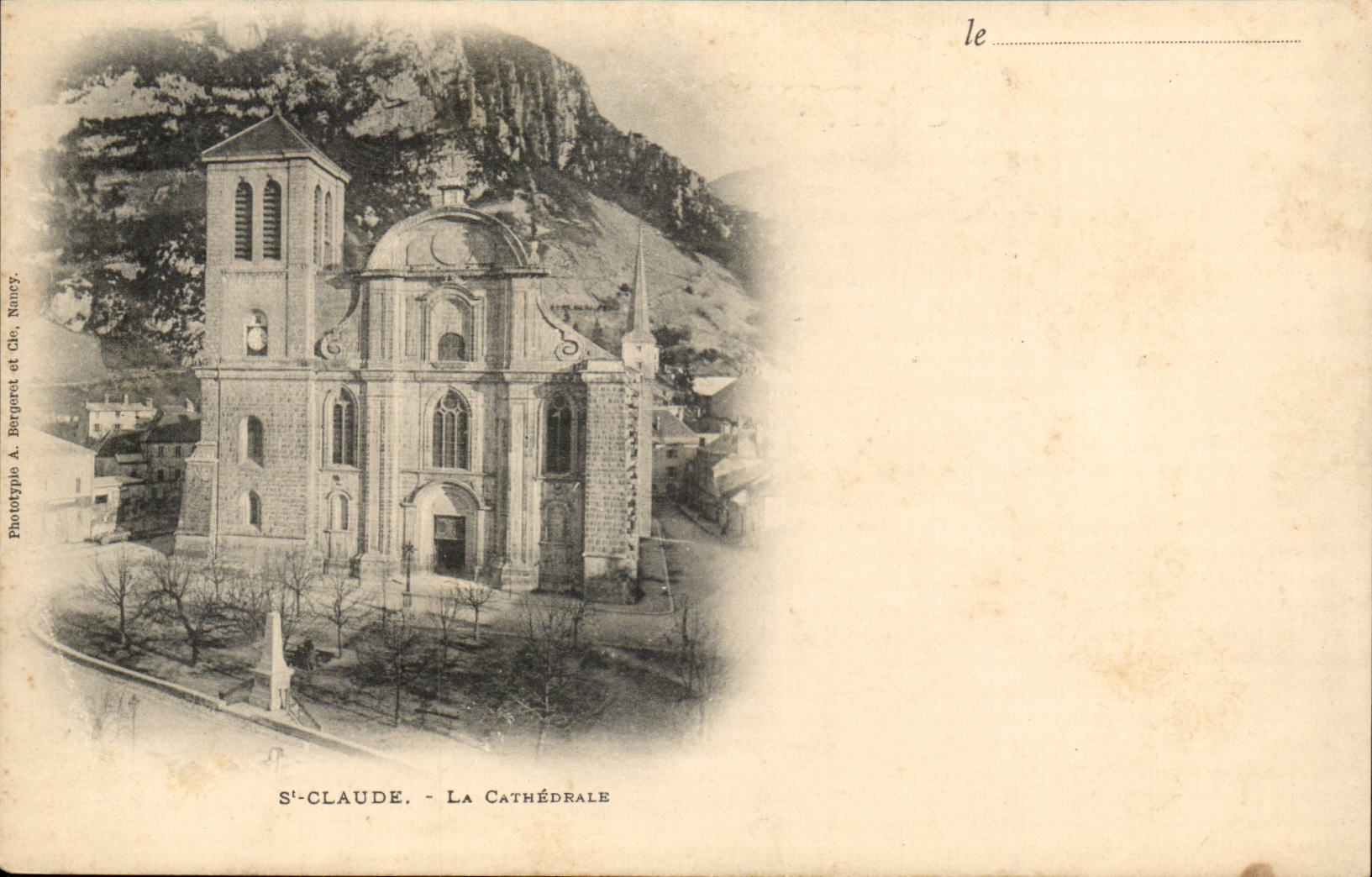 Saint-Clair - La Cathédrale — Phototypie A. Barporet et Cie, Nancy
