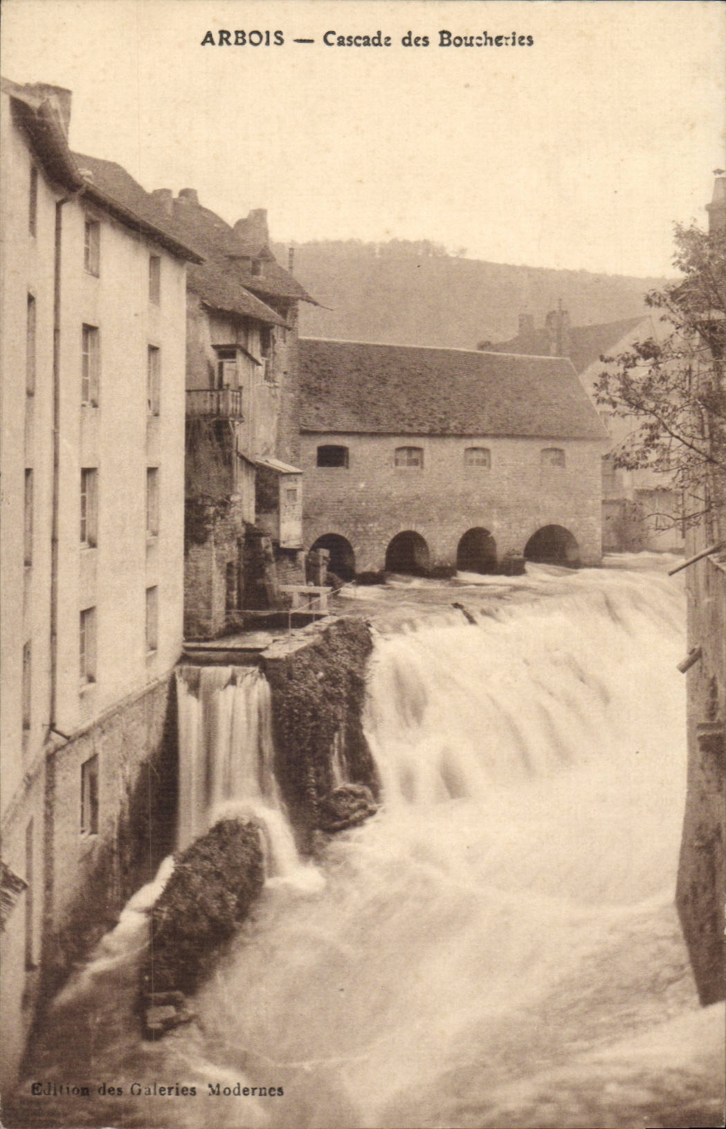 Arbois — Cascade des Boucheries — Édition des Galeries Modernes