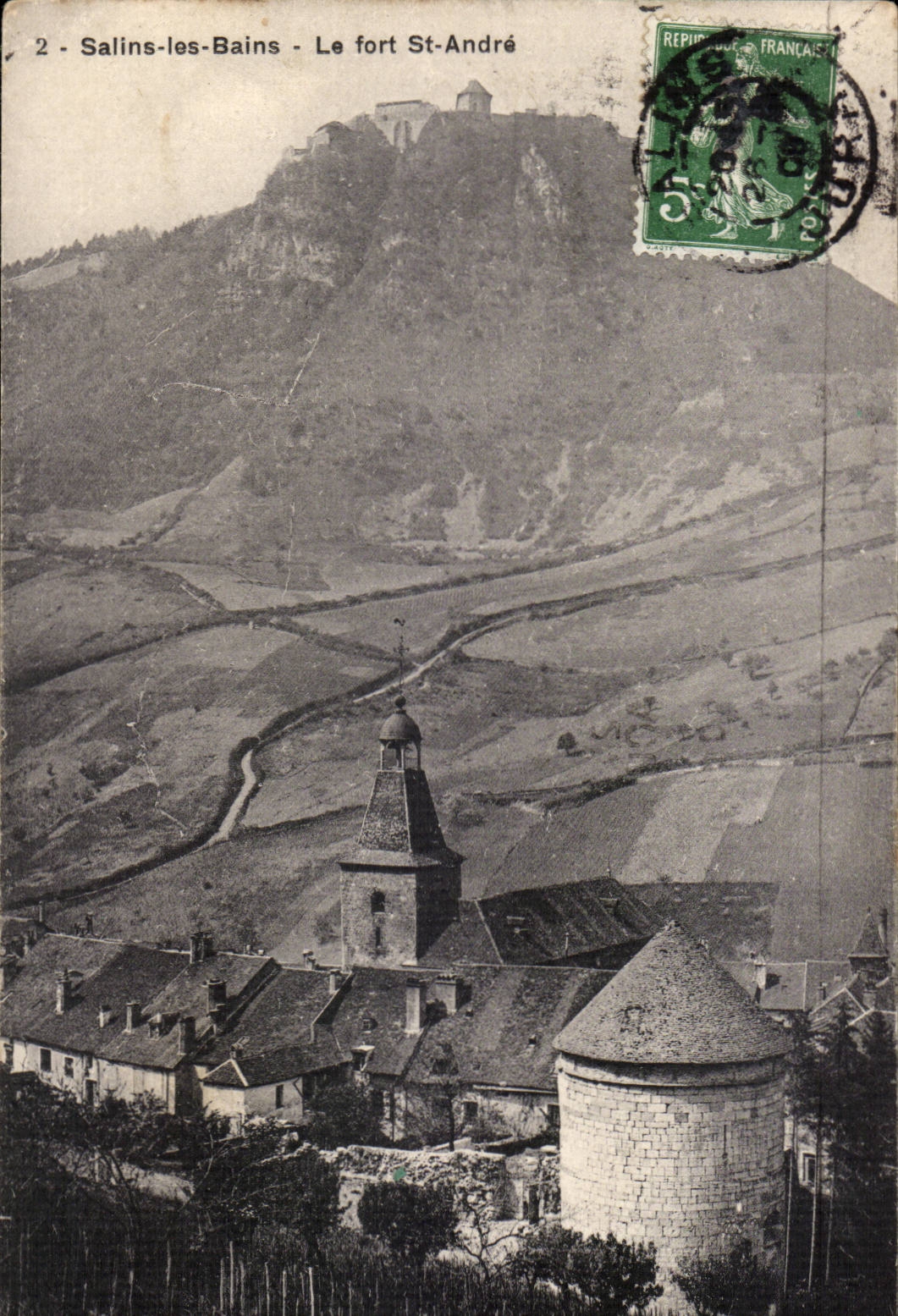 Salins les Bains - Le Fort St Andre- CPA 