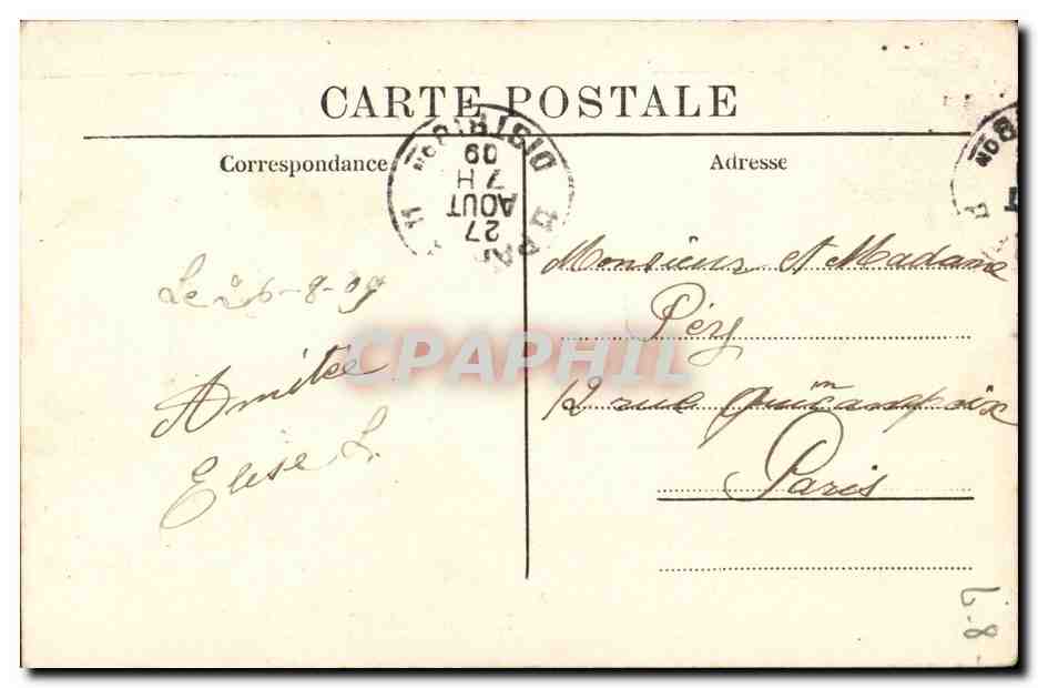 Salins les Bains - Le Fort St Andre- CPA  — Back