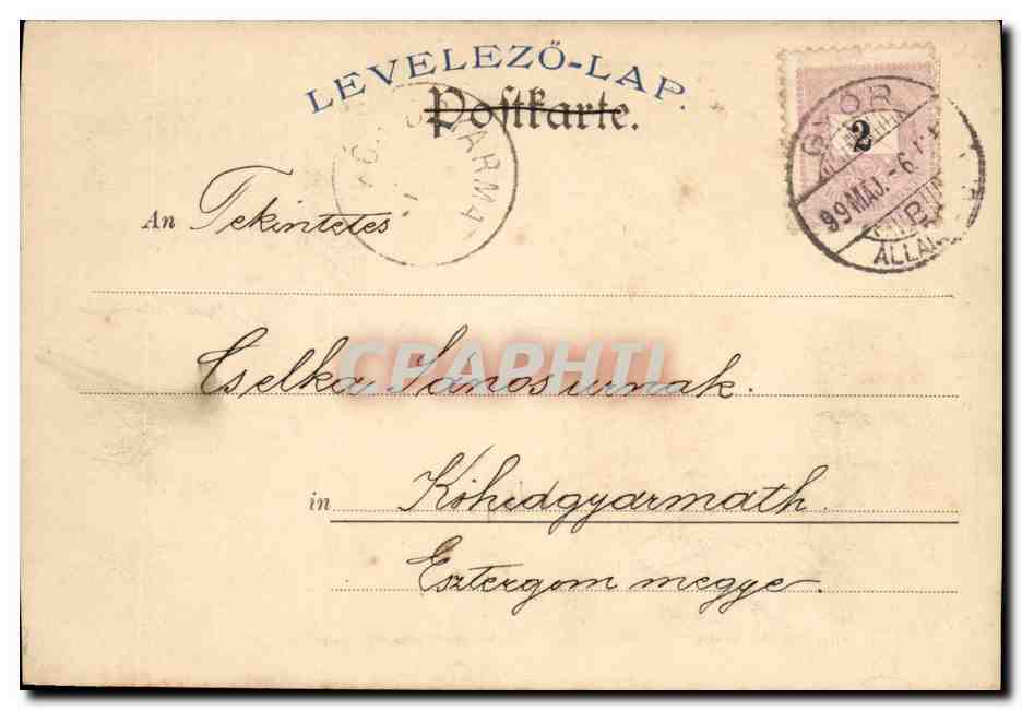 Elegante vrouwen en rozen — Nürnberg : Theo. Stroefers Kunstverlag, serie VIII, n° 5557 — Achterkant