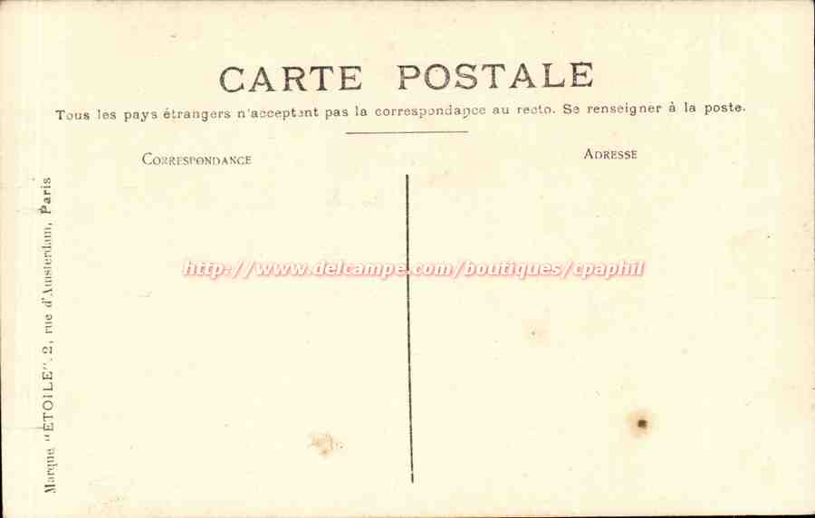 Arts - Tableau - Salon 1909 - Charles Michel - Le Tiroir aux Popees CPA  — Rückseite