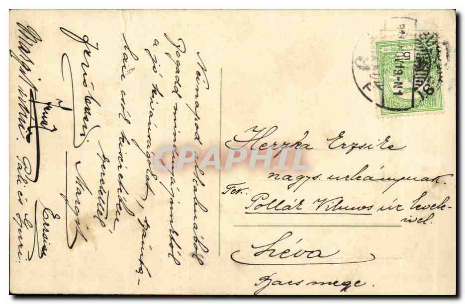 Branches de houx — carte de Noël — éditeur non identifié — Rückseite