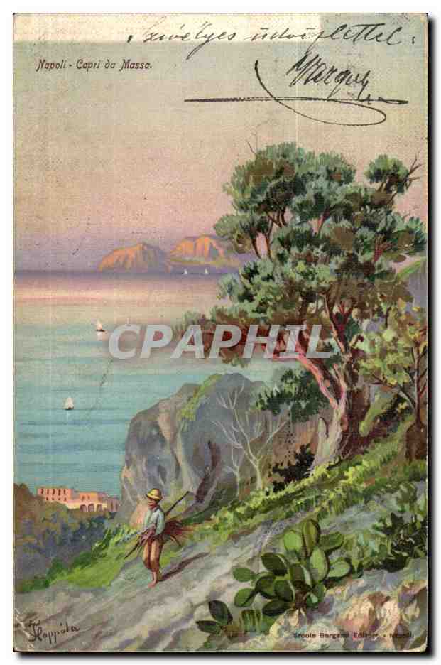 Italia - Itakie - Italy - Napoli - Capri da Massa - CPA 