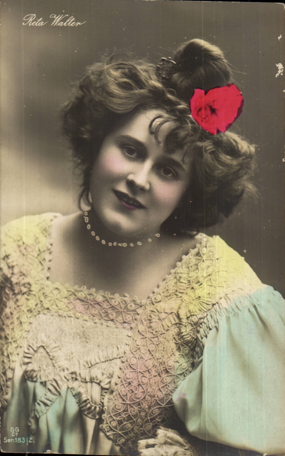 Reta Walter — Portrait de la chanteuse — Ser.183/2