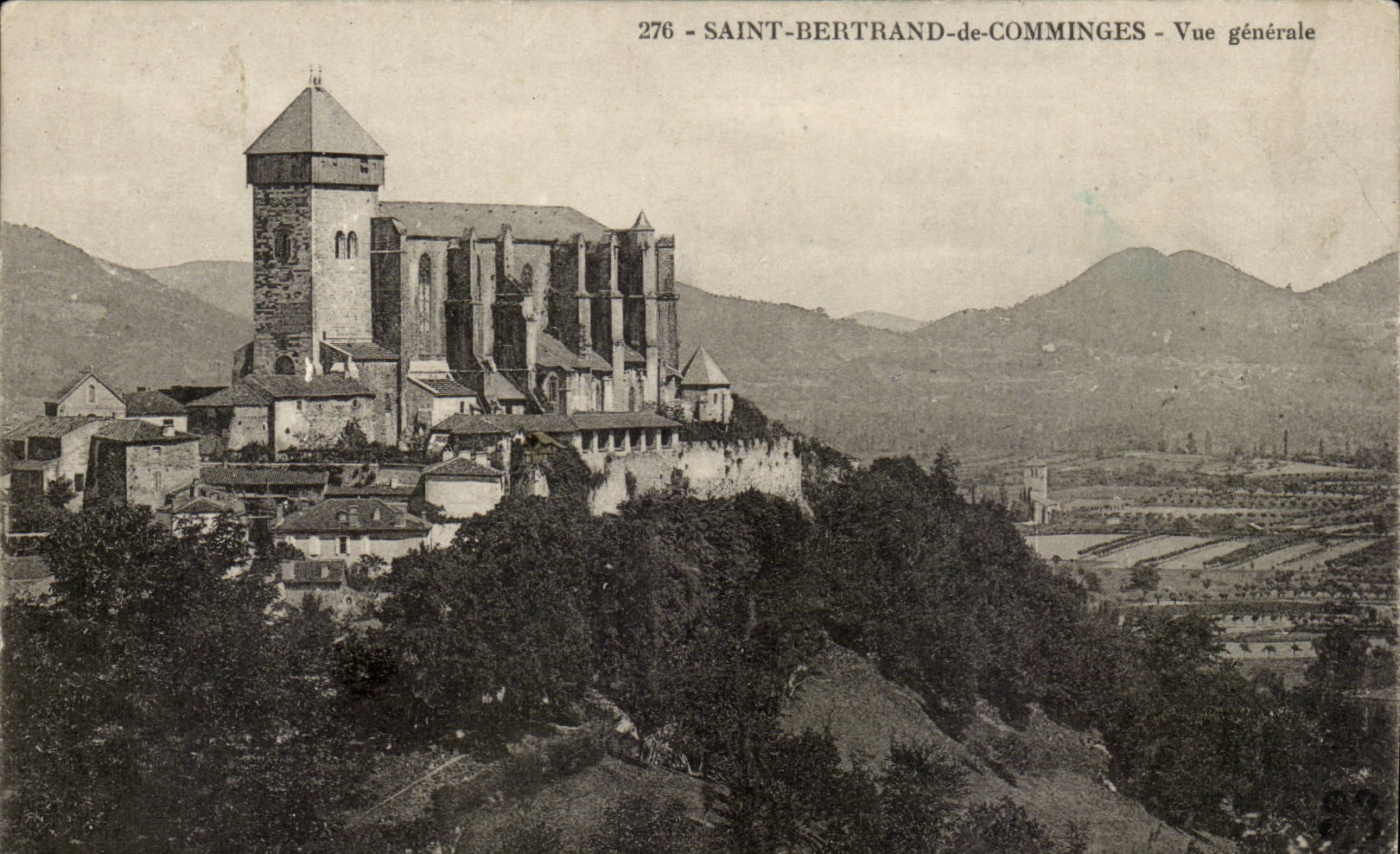 Saint-Bertrand-de-Comminges — Vue générale — Éditeur inconnu, n° 276