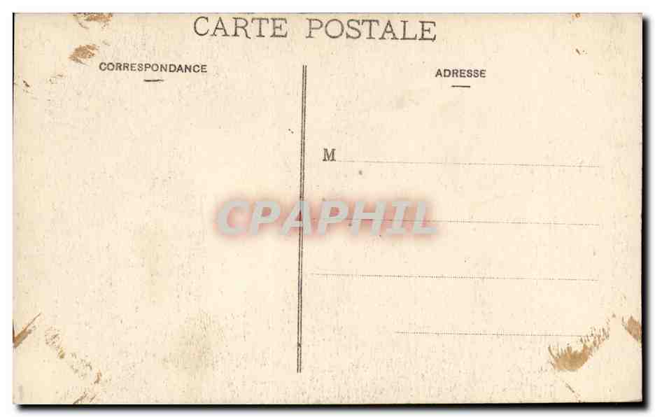Nancy CPA Vue d'ensemble de la basilique Saint Epvre oeuvre de Moret (1863 1873) — Verso