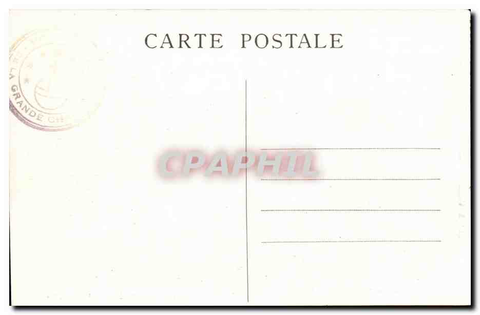 Dauphine CPA Couvent de la grande chartreuse Entree principale et la chapelle des etrangers — Verso