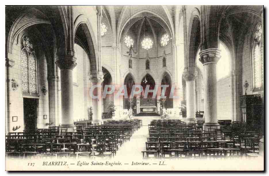 Blarritz — Église Sainte-Eugénie — Intérieur — LL. — n° 127
