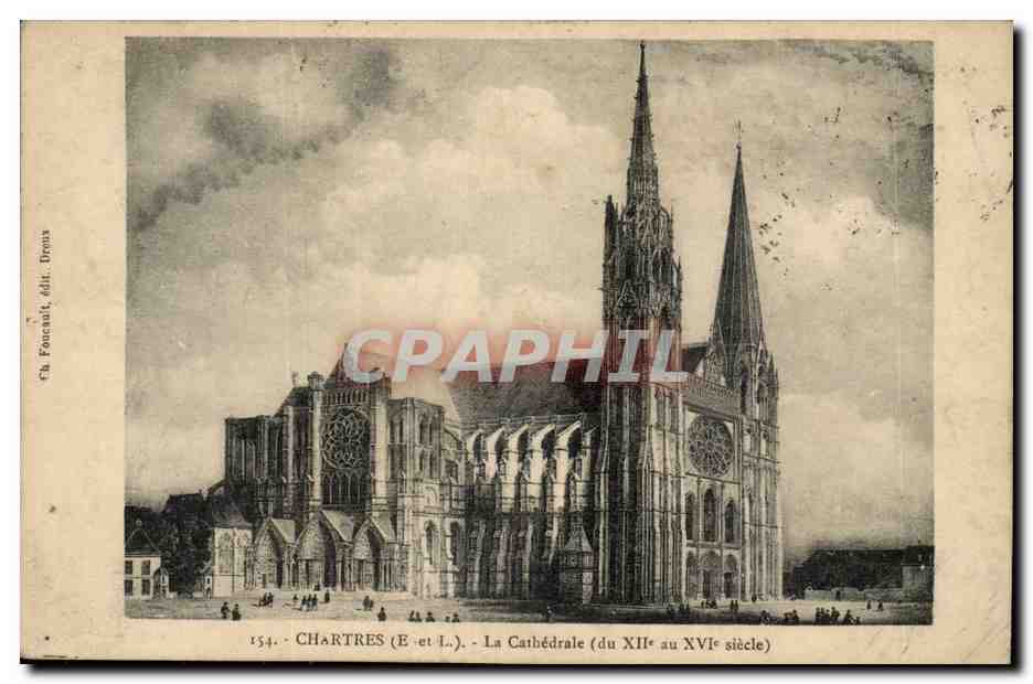 Chartres CPA La cathedrale