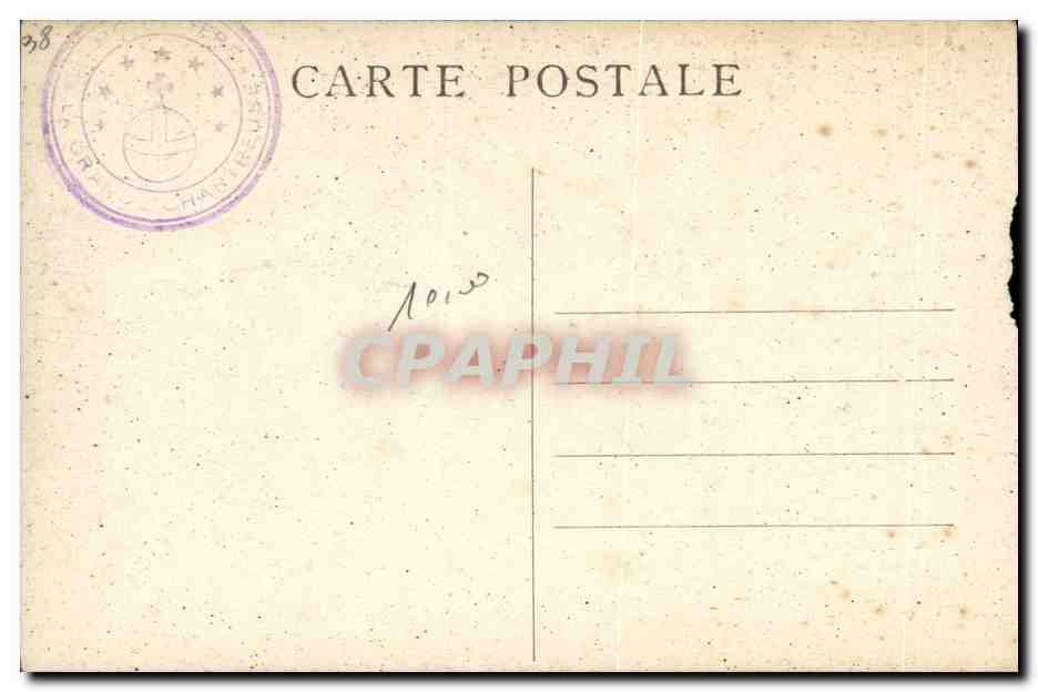 Dauphine CPA Couvent de la grande Chartreuse Cellule d un moine (monk) — Rückseite