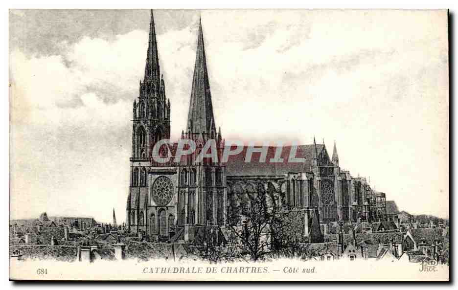 Chartres CPA La cathedrale 