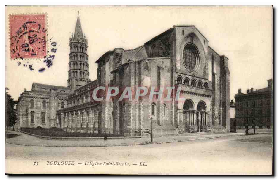 Toulouse — L'Église Saint-Sernin — Éditeur LL