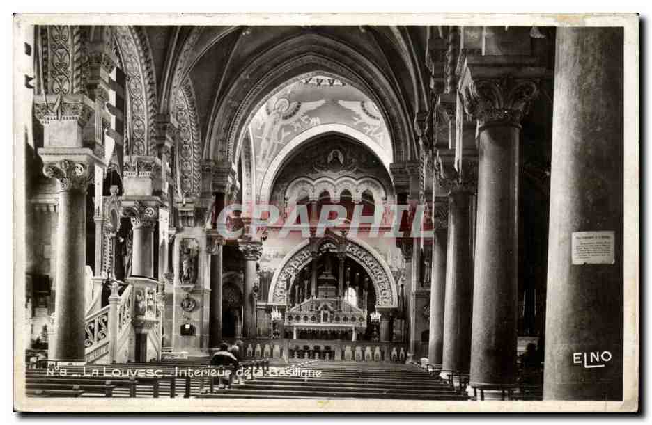 La Louvesc — Intérieur de la Basilique — EINO