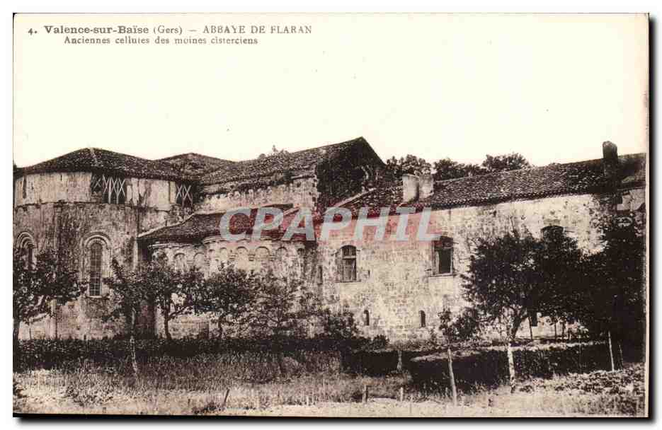 Valence sur Baise CPA Abbaye de Flaran moines cisterciens