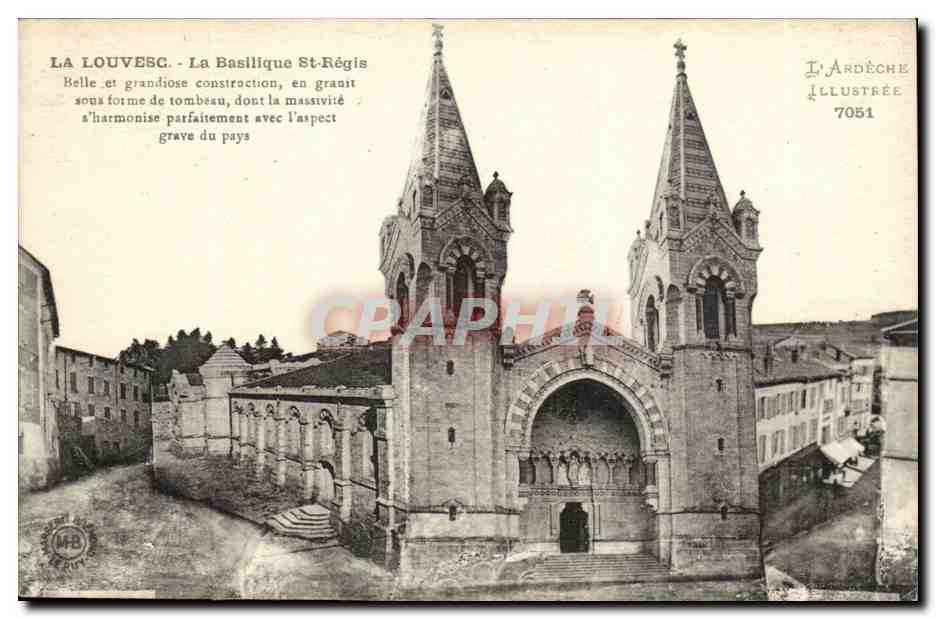 La Louvesc CPA La basilique St Regis