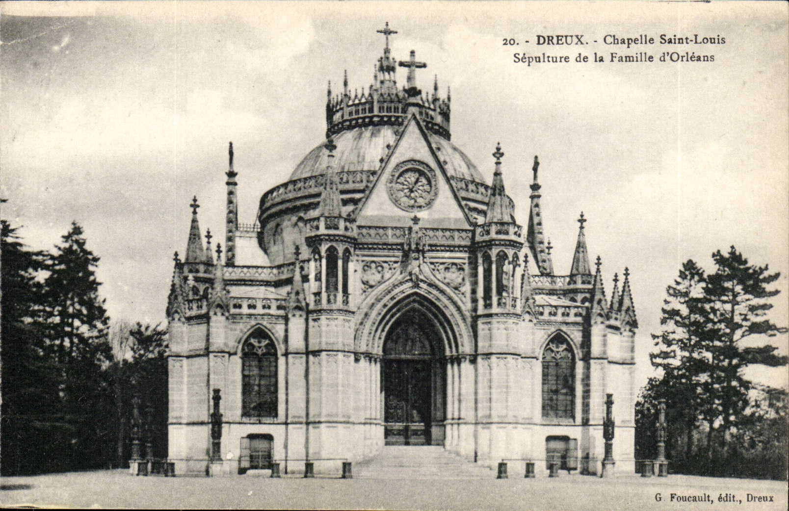 Dreux - Chapelle Saint-Louis - Sépulture de la Famille d'Orléans