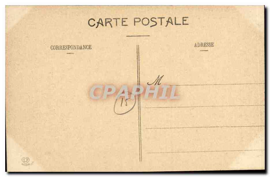 Toulouse CPA Place et cathedrale St Etienne — Rückseite