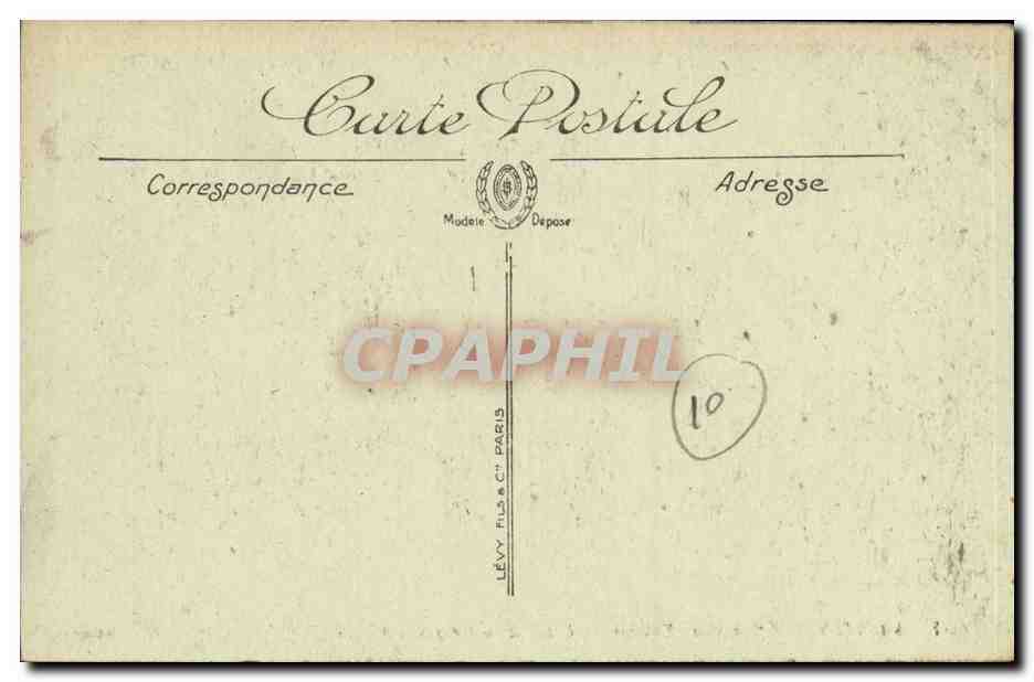 Saintes CPA Eglise Saint Eutrope Destail d'un chapiteau — Rückseite