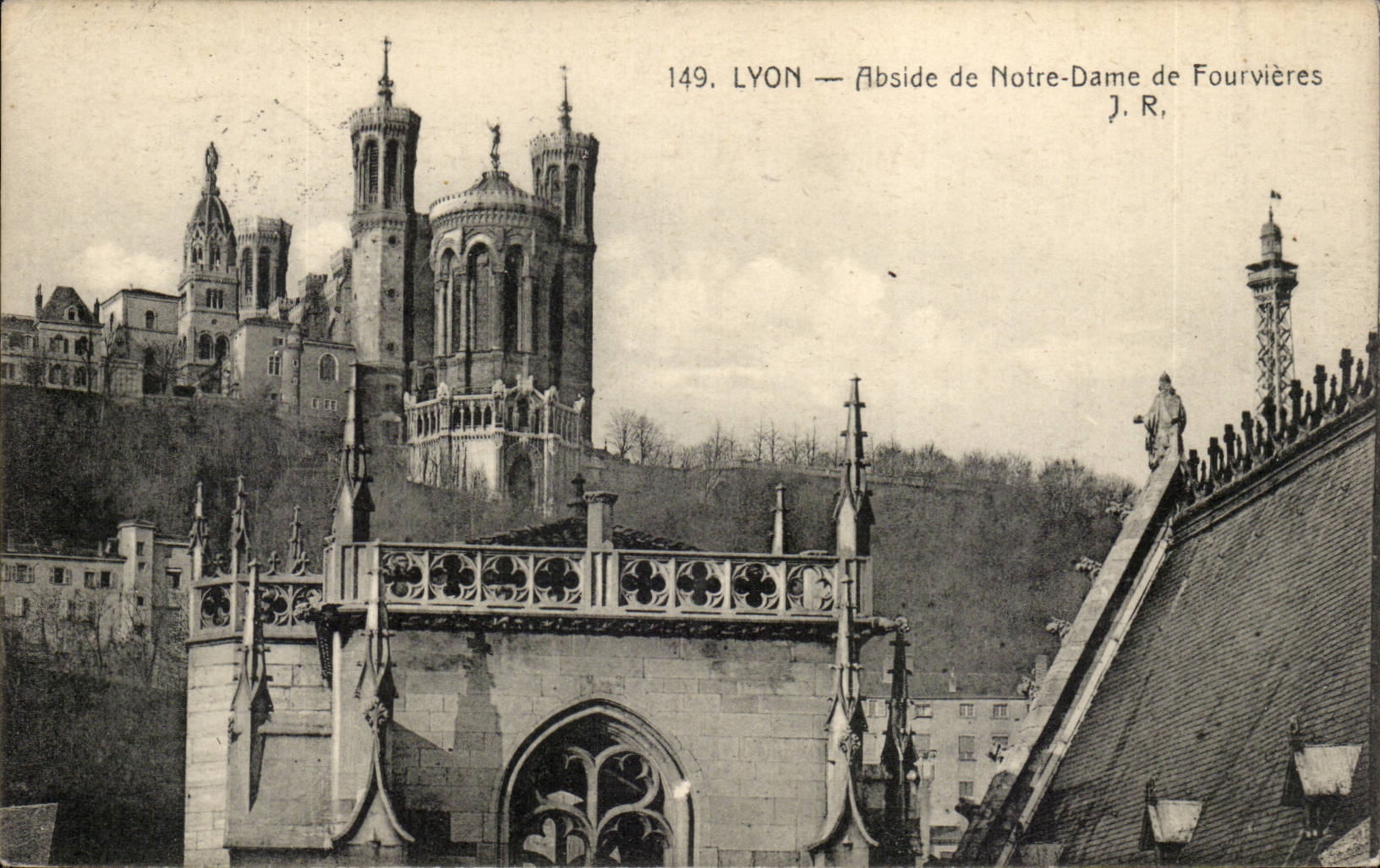 LYON — Abside de Notre-Dame de Fourvières — J. R., n° 149