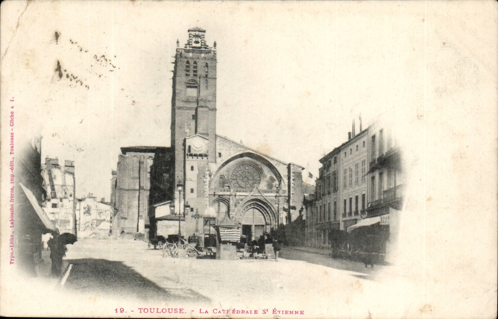 Toulouse CPA La cathedrale St Etienne