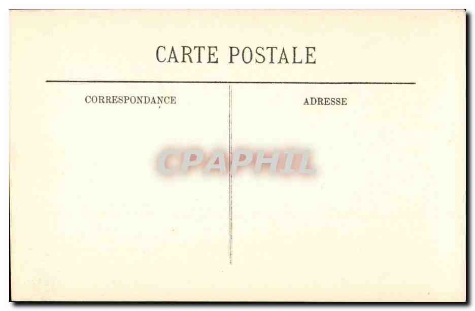 CPA Abbaye de Saint Denis Chapelle de la vierge dite Chapelle de Dagobert — Rückseite