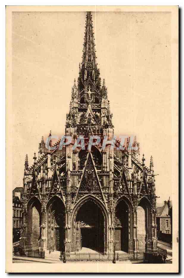 Rouen CPA Eglise Saint Maclou