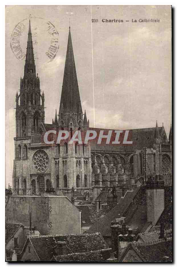 Chartres CPA La cathedrale