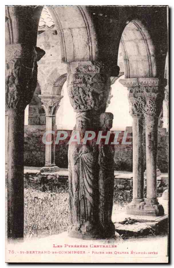 St Bertrand de Comminges CPA Pilier des quatre Evangelistes