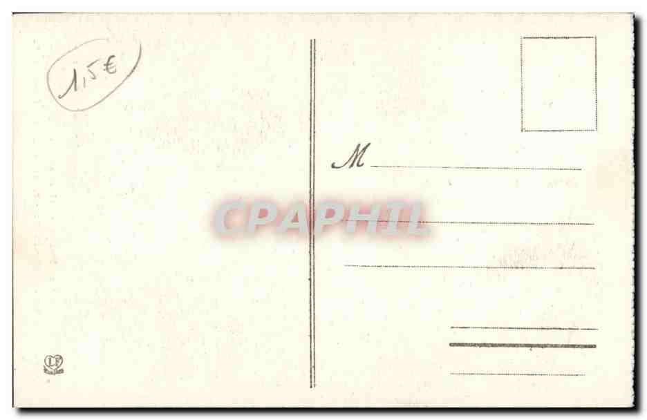 St Bertrand de Comminges CPA Pilier des quatre Evangelistes — Verso
