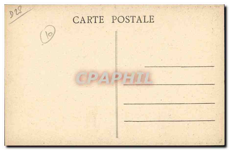 Chartres CPA La cathedrale portail sud — Verso